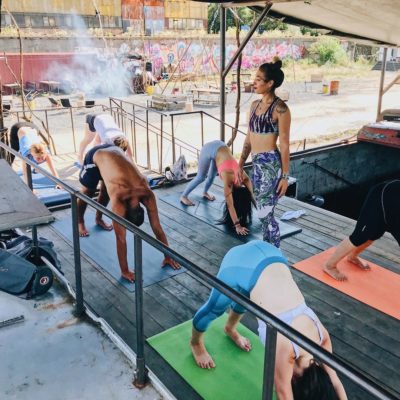 Dhriti PRACTICE Beige Yoga Mat Sling Carrier – Ida Yog